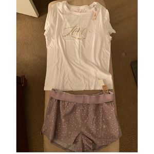 Victoria’s Secret pajama tee & shorts